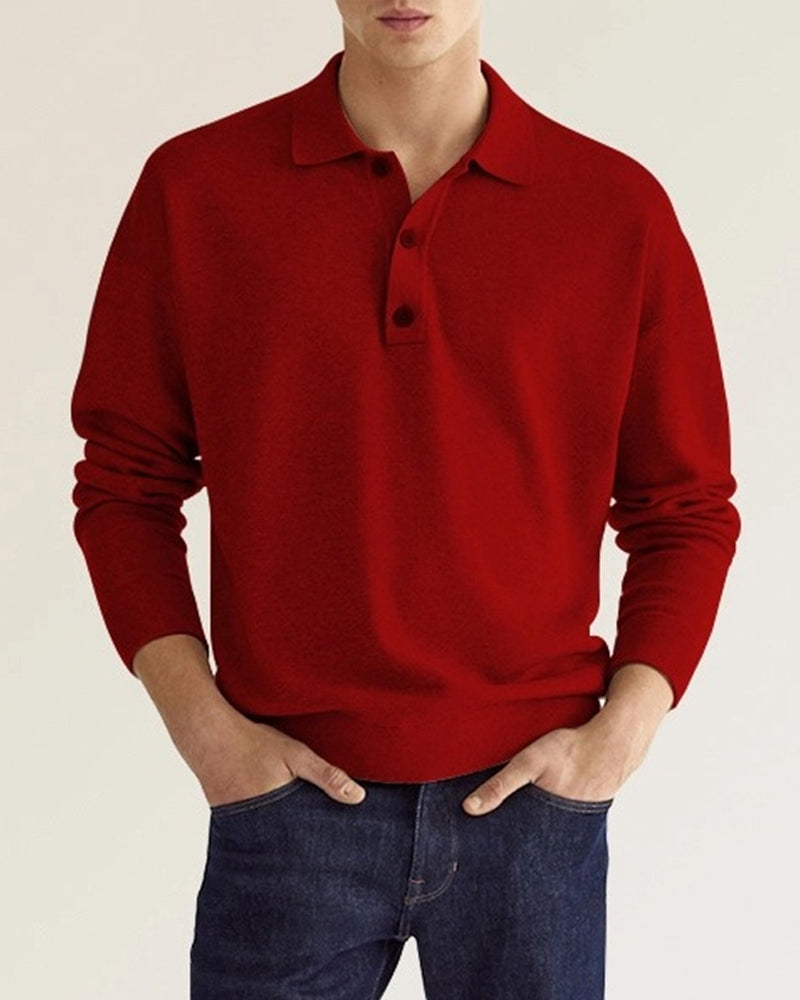 Heren Polo Met Lange Mouwen
