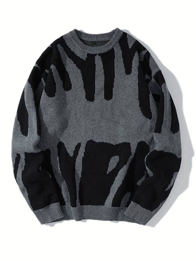 Casual Sweater Met Ronde Hals Heren - Zandro
