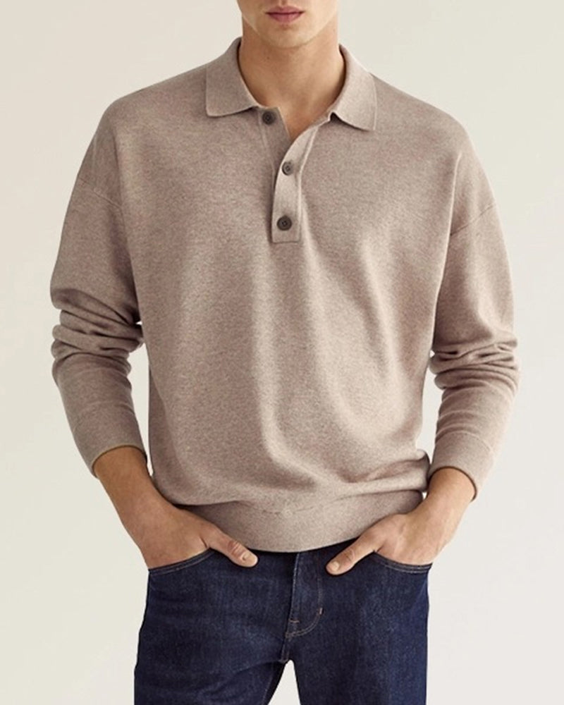Heren Polo Met Lange Mouwen