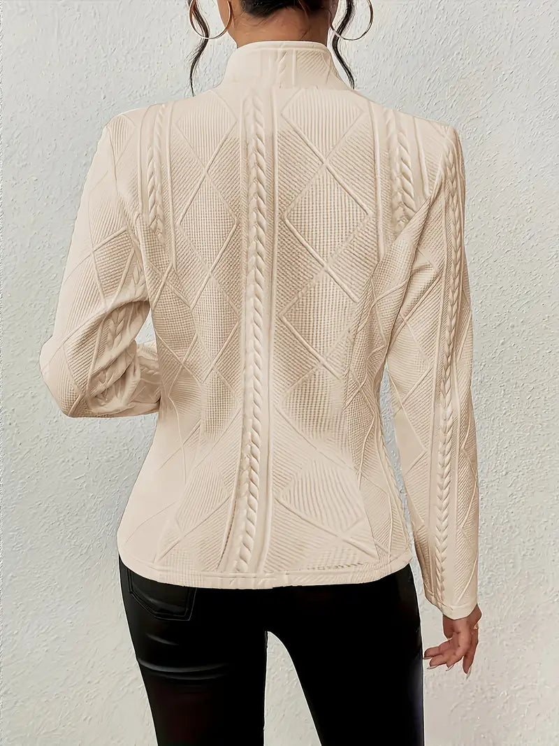 Dames Blazer Met Knopen