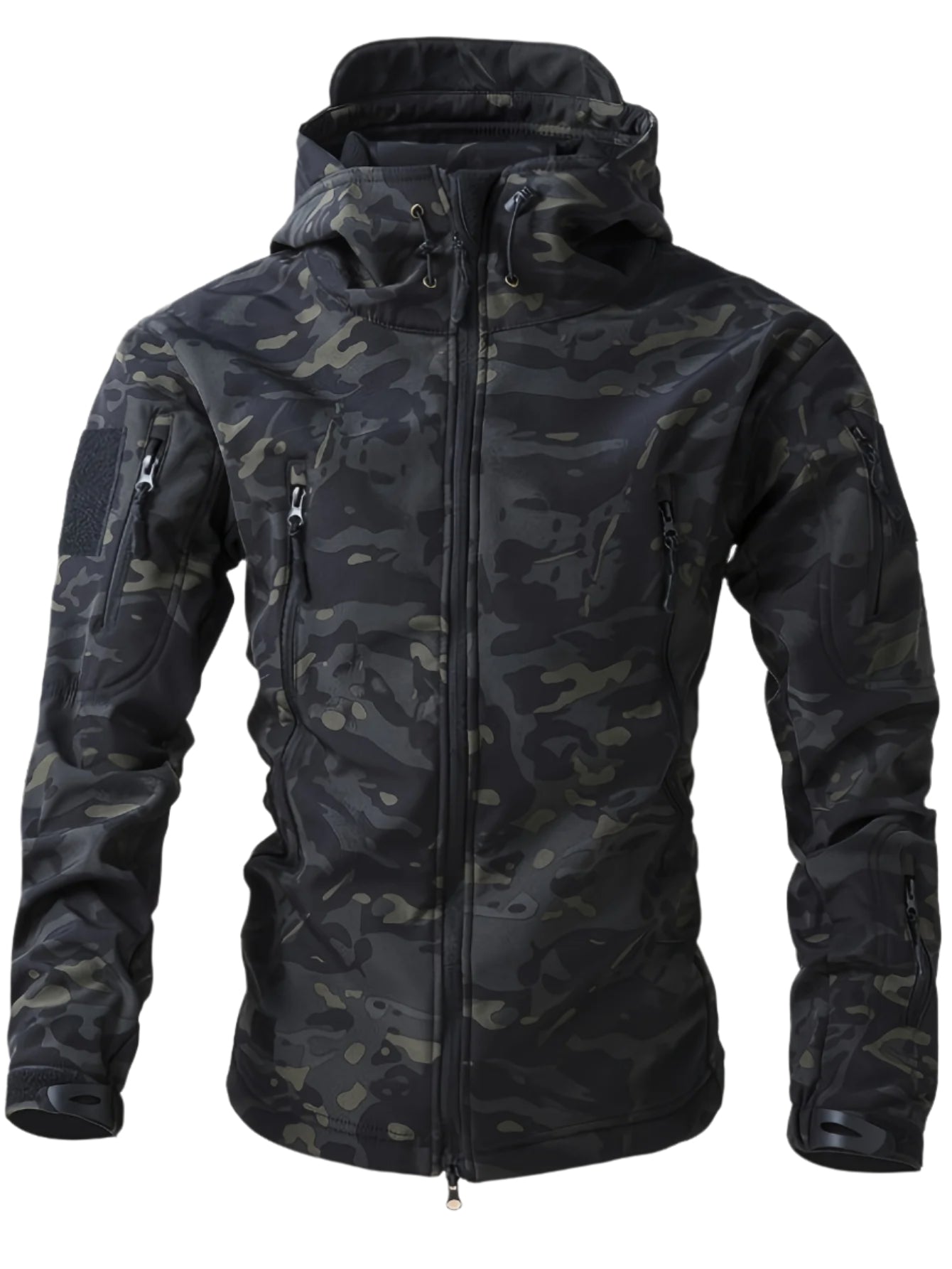 Nordfall - Soft shell Outdoor Jack Met Capuchon & Zakken