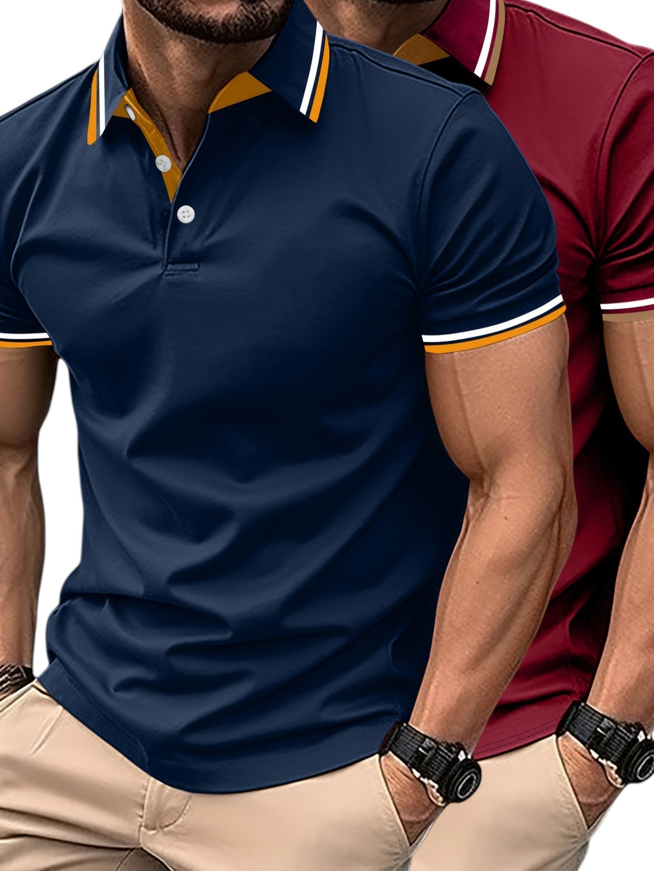 Premium Heren Polo Korte Mouwen