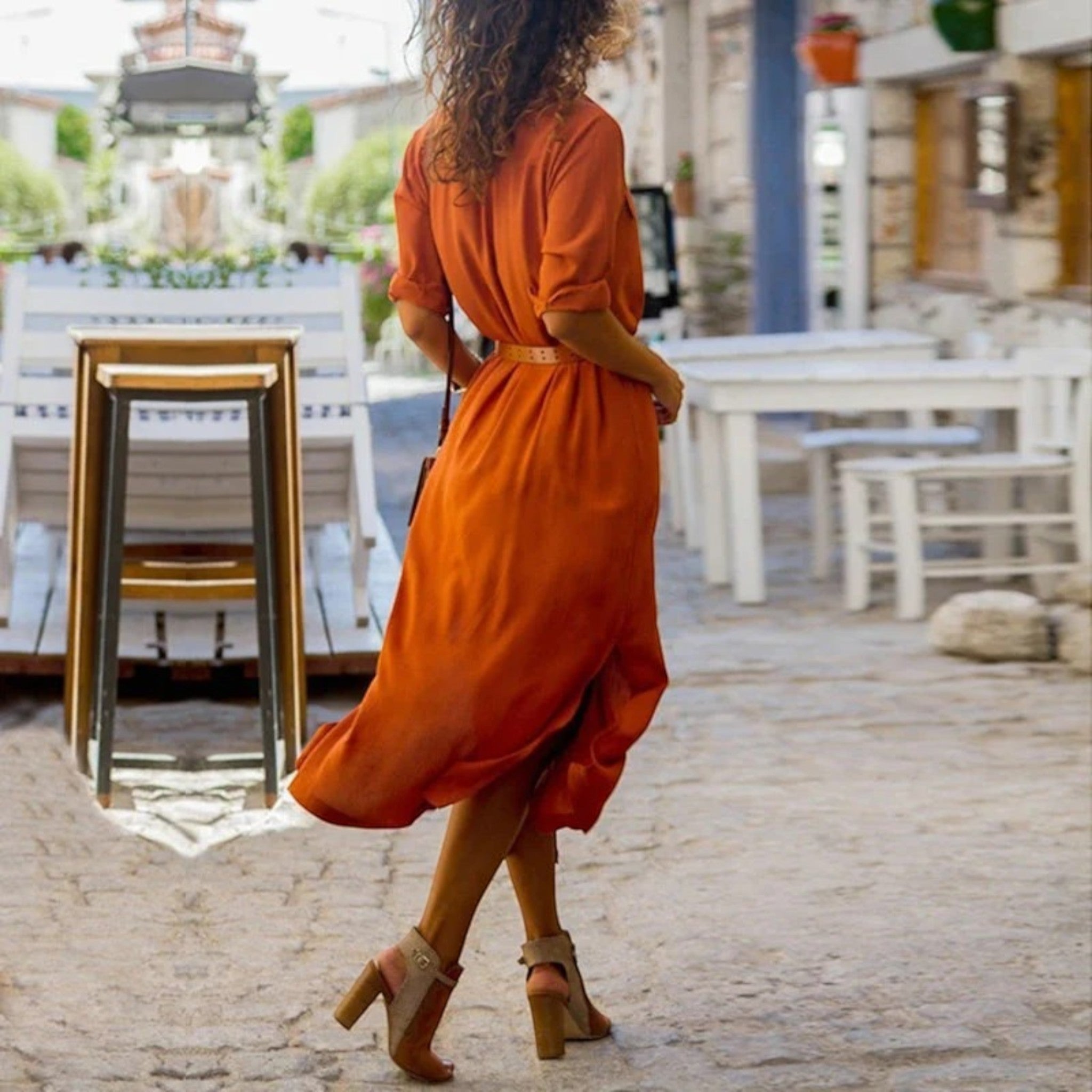Vienna | Zomerse Blousejurk Dames