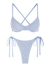 Emma -Stijlvolle Bikini Met Felle Kleuren