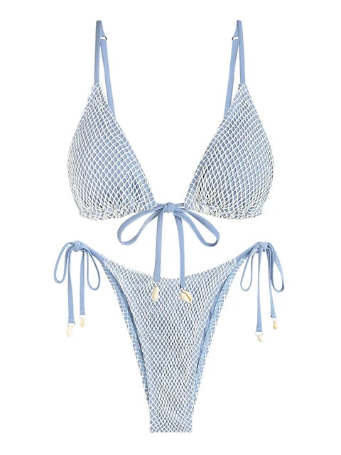 Emma -Stijlvolle Bikini Met Felle Kleuren
