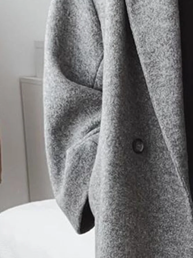 Warme Wollen Vrouwen Mantel Jas - Chesney