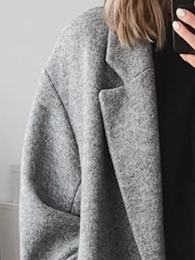 Warme Wollen Vrouwen Mantel Jas - Chesney