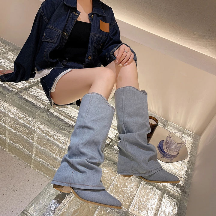 Abby - Cowboy Laarzen Voor Dames