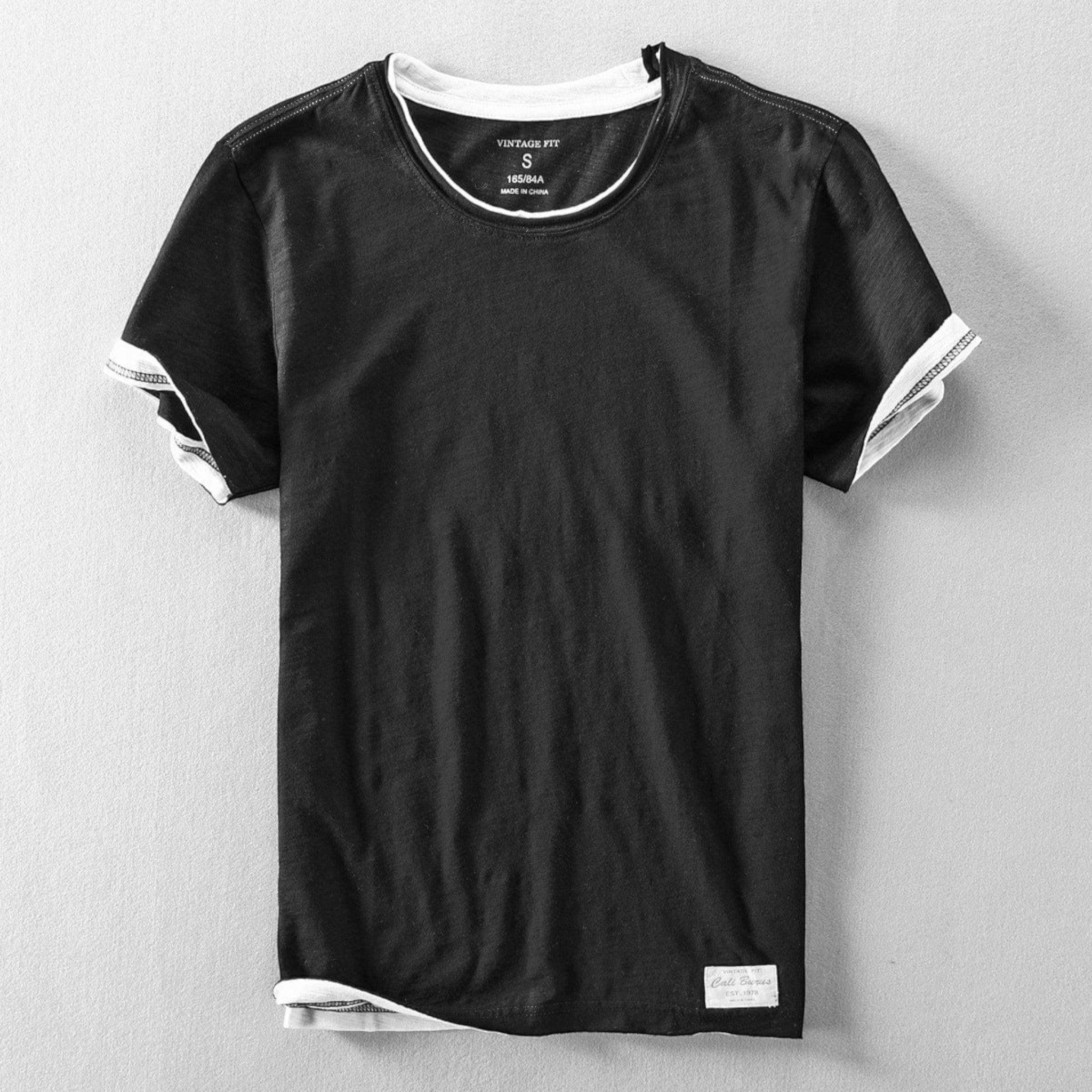 Célian | Casual T-shirt Met Ronde Hals | Korte Mouwen