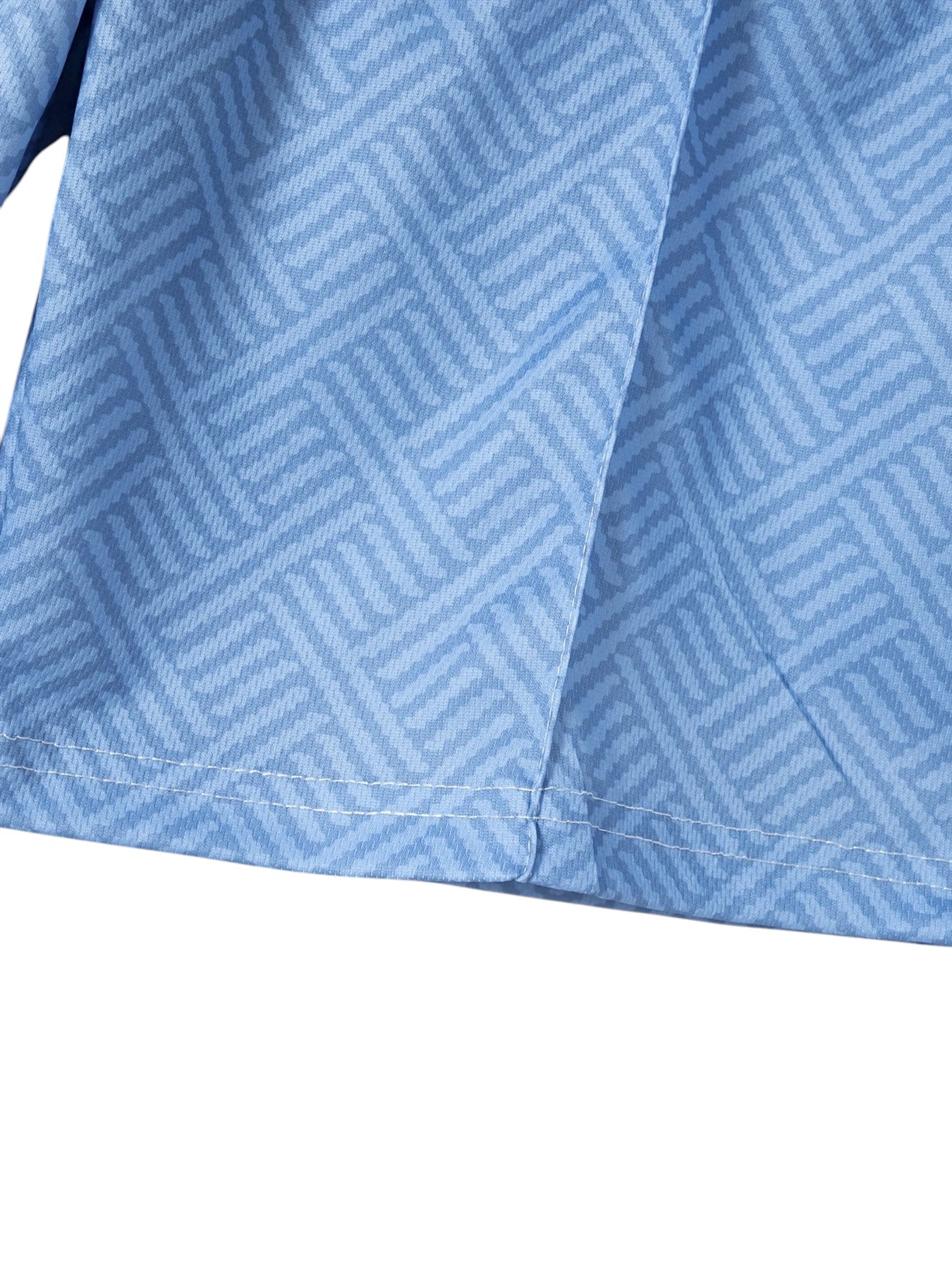 2-Delige Heren Set Half Zip Polo & Shorts
