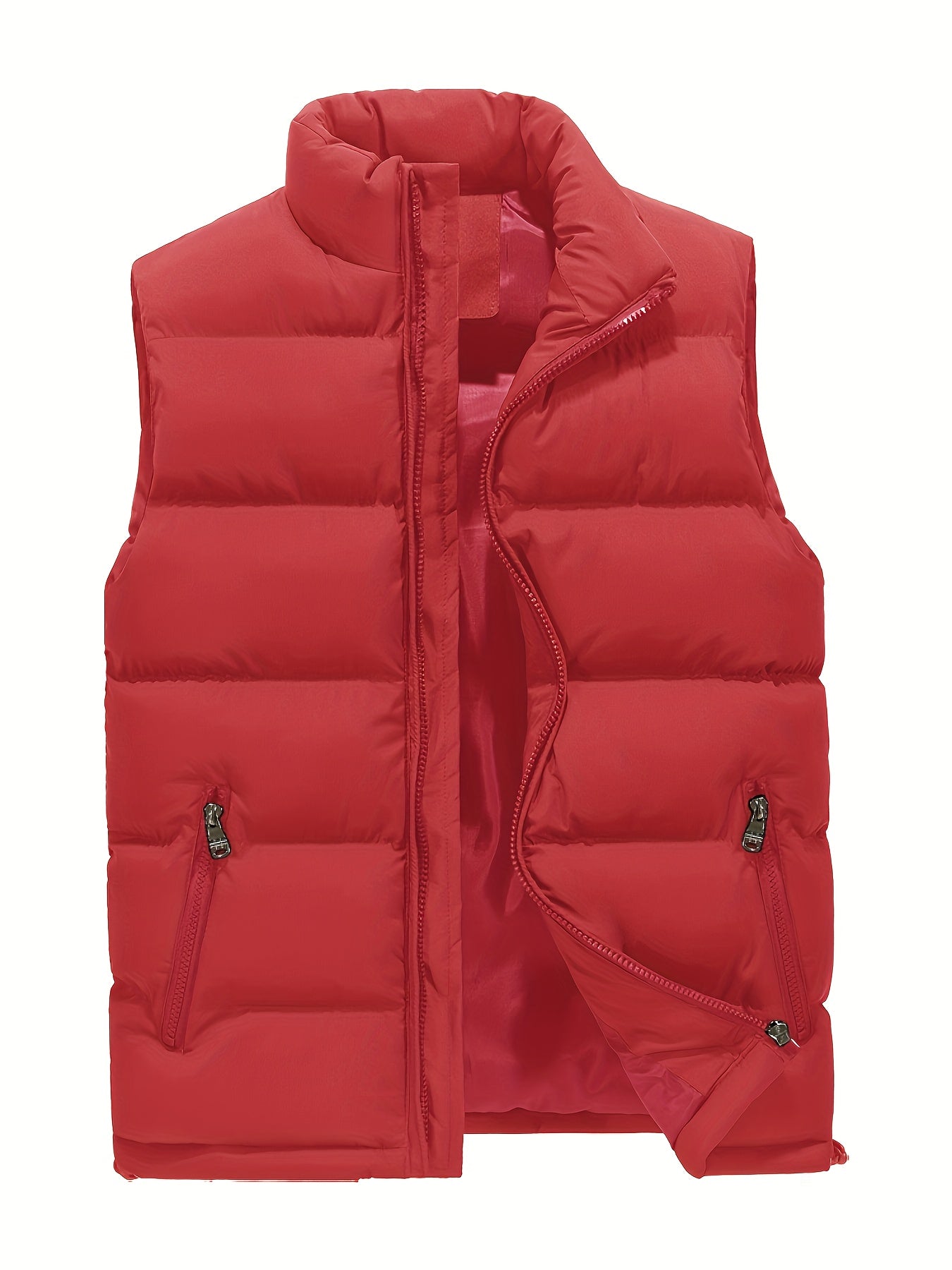 Casual Heren Bodywarmer Effen Kleuren