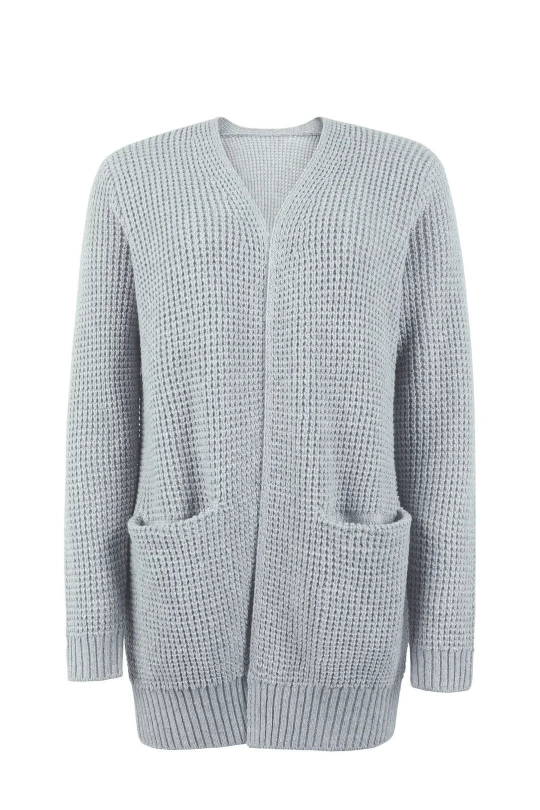 Lange Mouwen Vest Met Open Voorkant | Klassiek