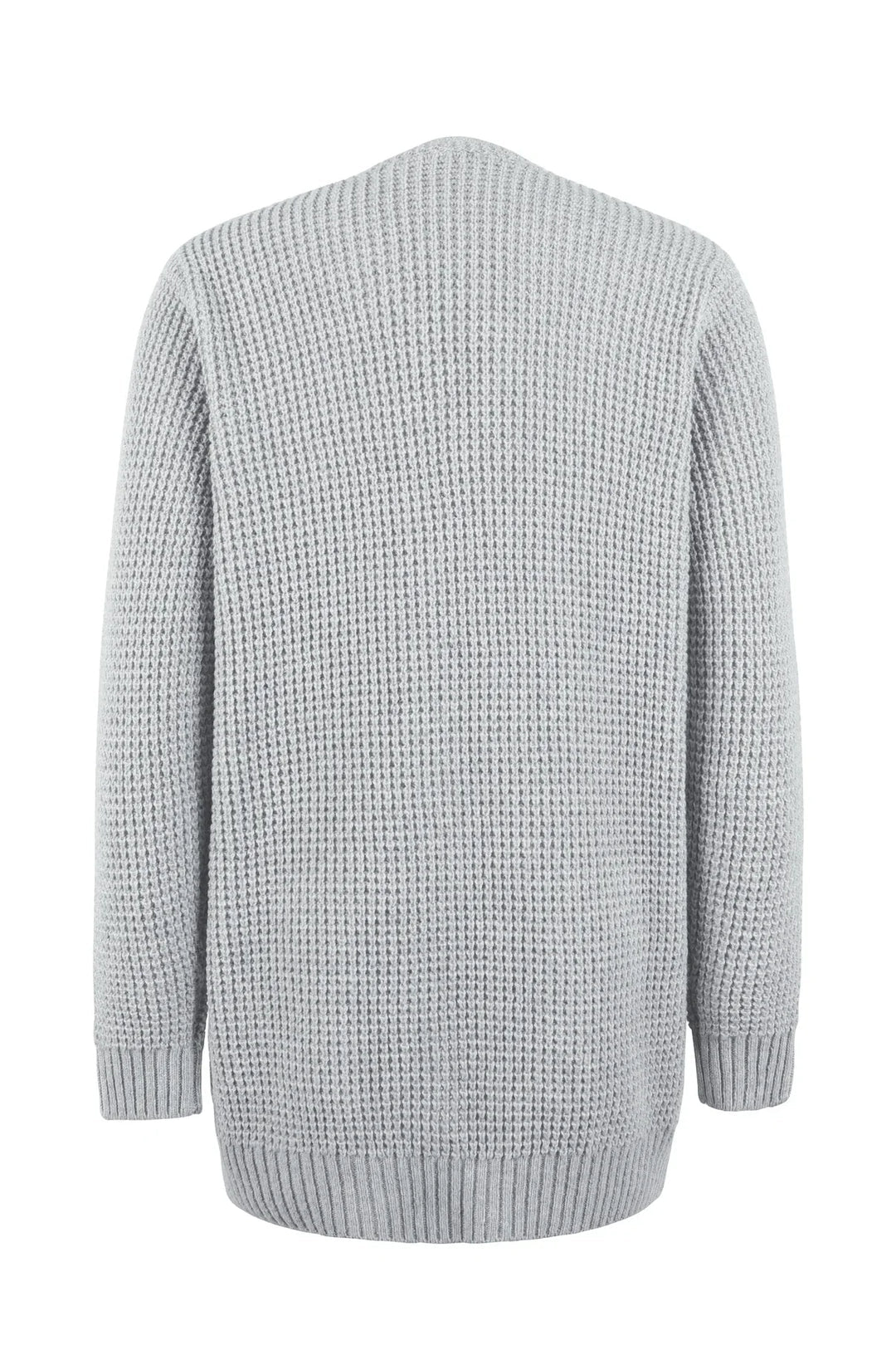 Lange Mouwen Vest Met Open Voorkant | Klassiek