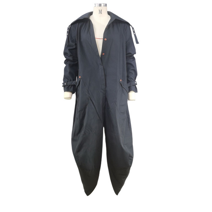 Senna - Lange Trenchcoat Tussenjas Dames