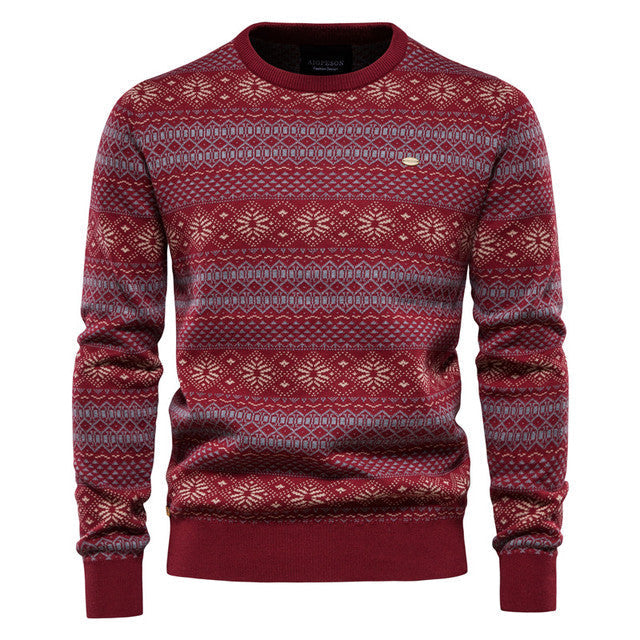 Casual Heren Trui Met Ronde Hals - Quinten