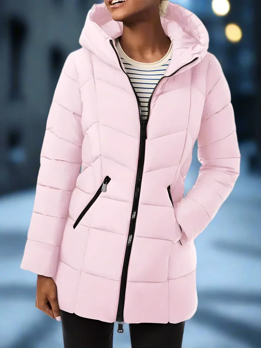 Parka Pufferjas Met Capuchon Dames