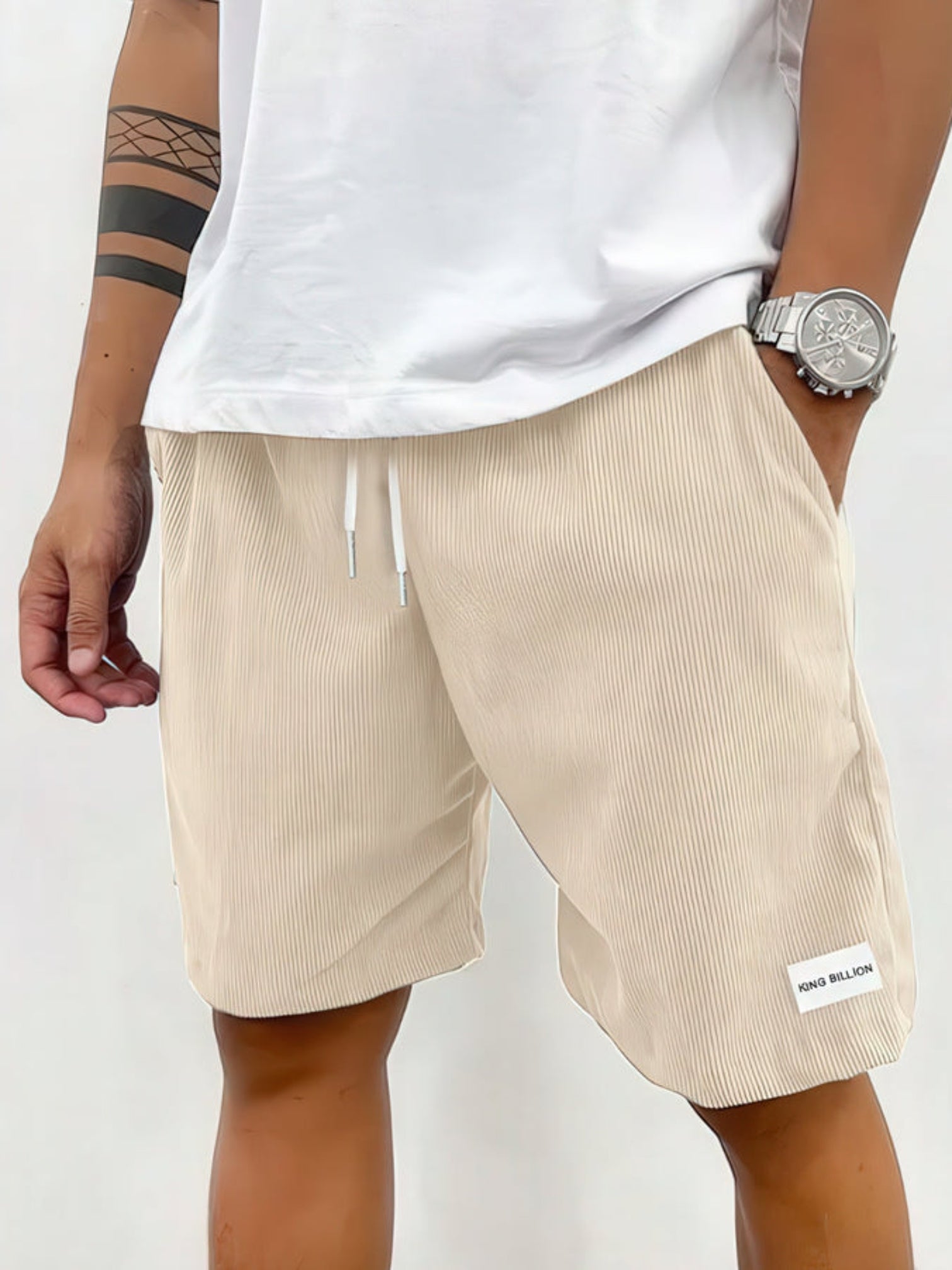 Roman | Heren Casual Corduroy Shorts