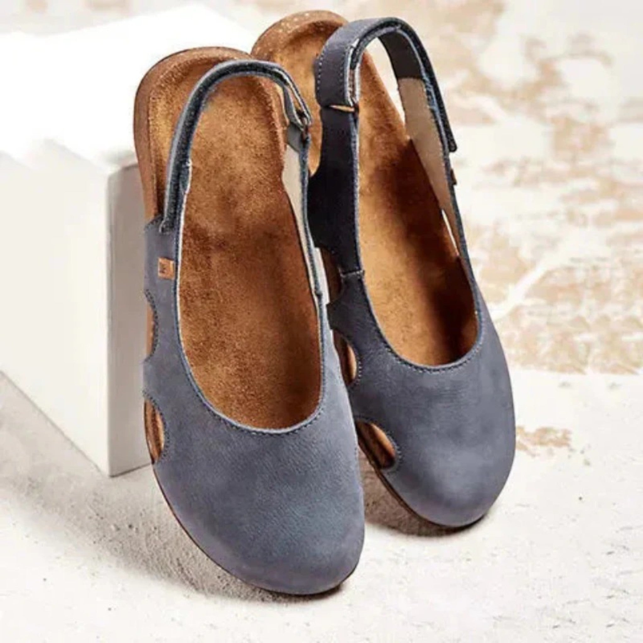Angela | Sandalen Met Rugband
