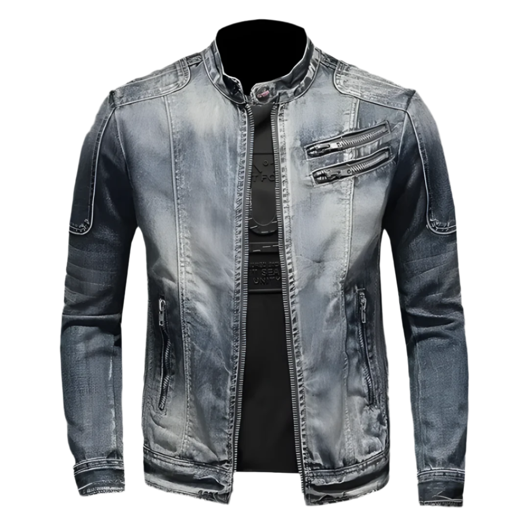 Max - Spijker Biker Jacket voor Heren
