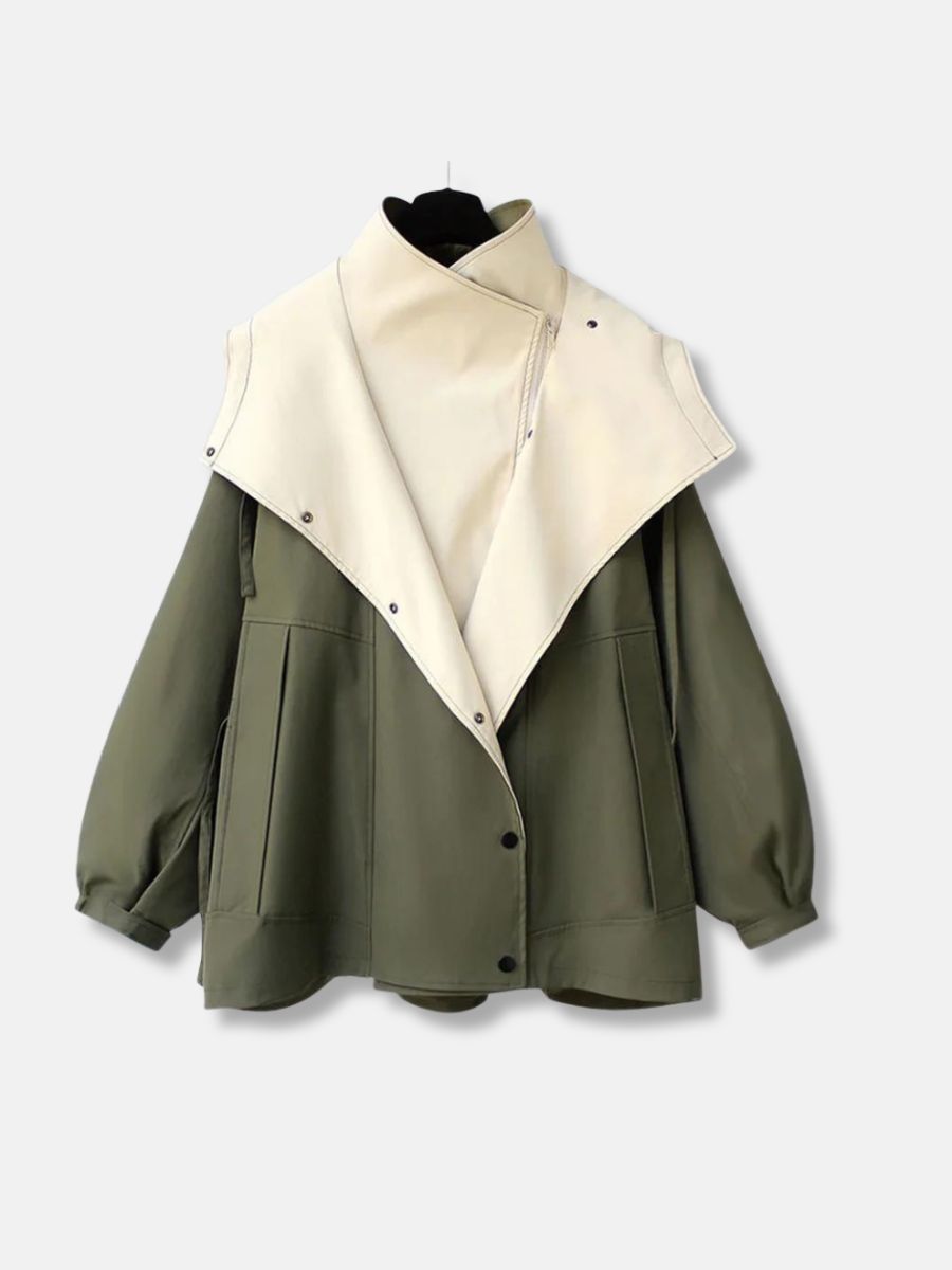 Oversized Jas Met Capuchon - Eliza