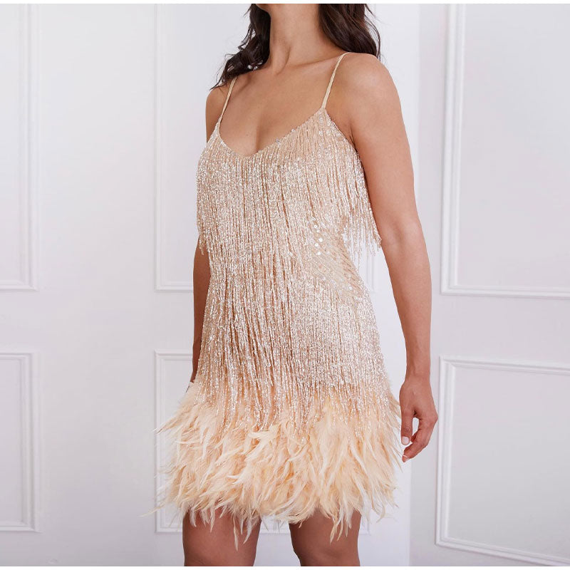 Veona - Midi Jurk Met Ruffle