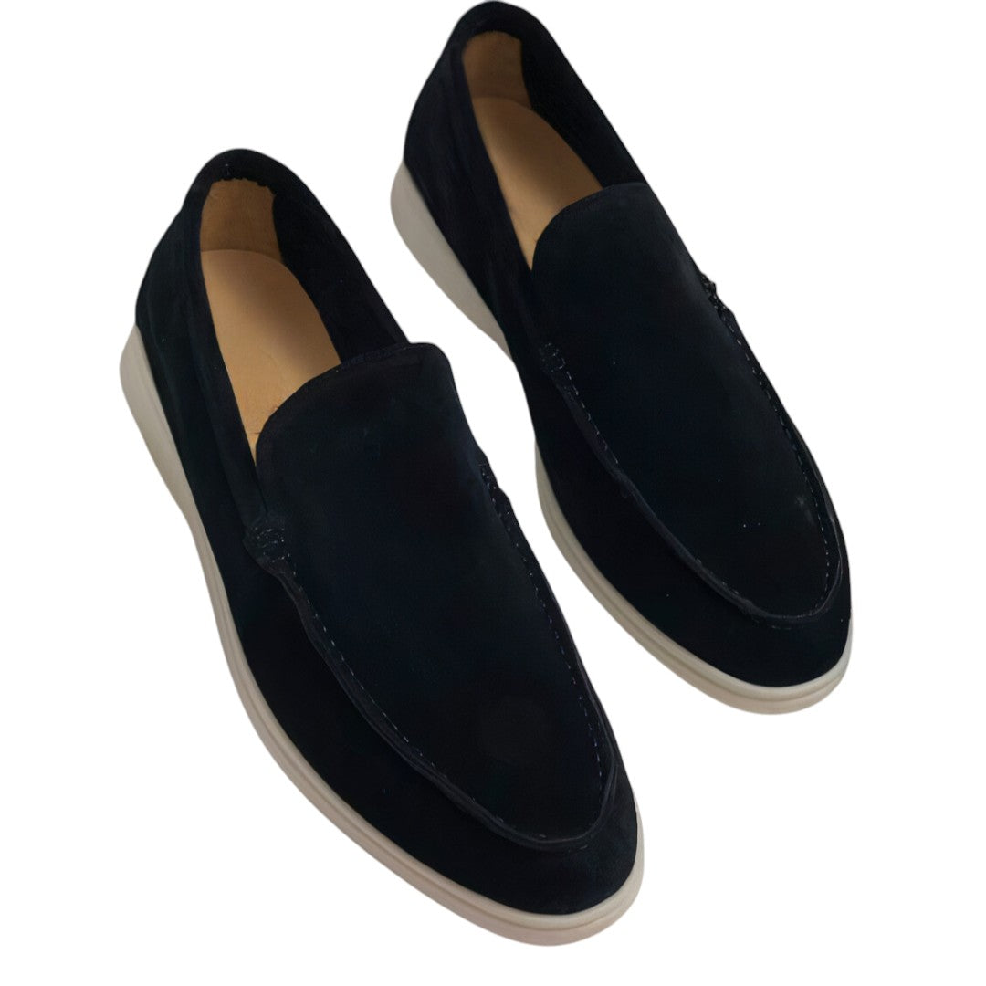 HUGO - Suede Loafers In Effen Kleuren