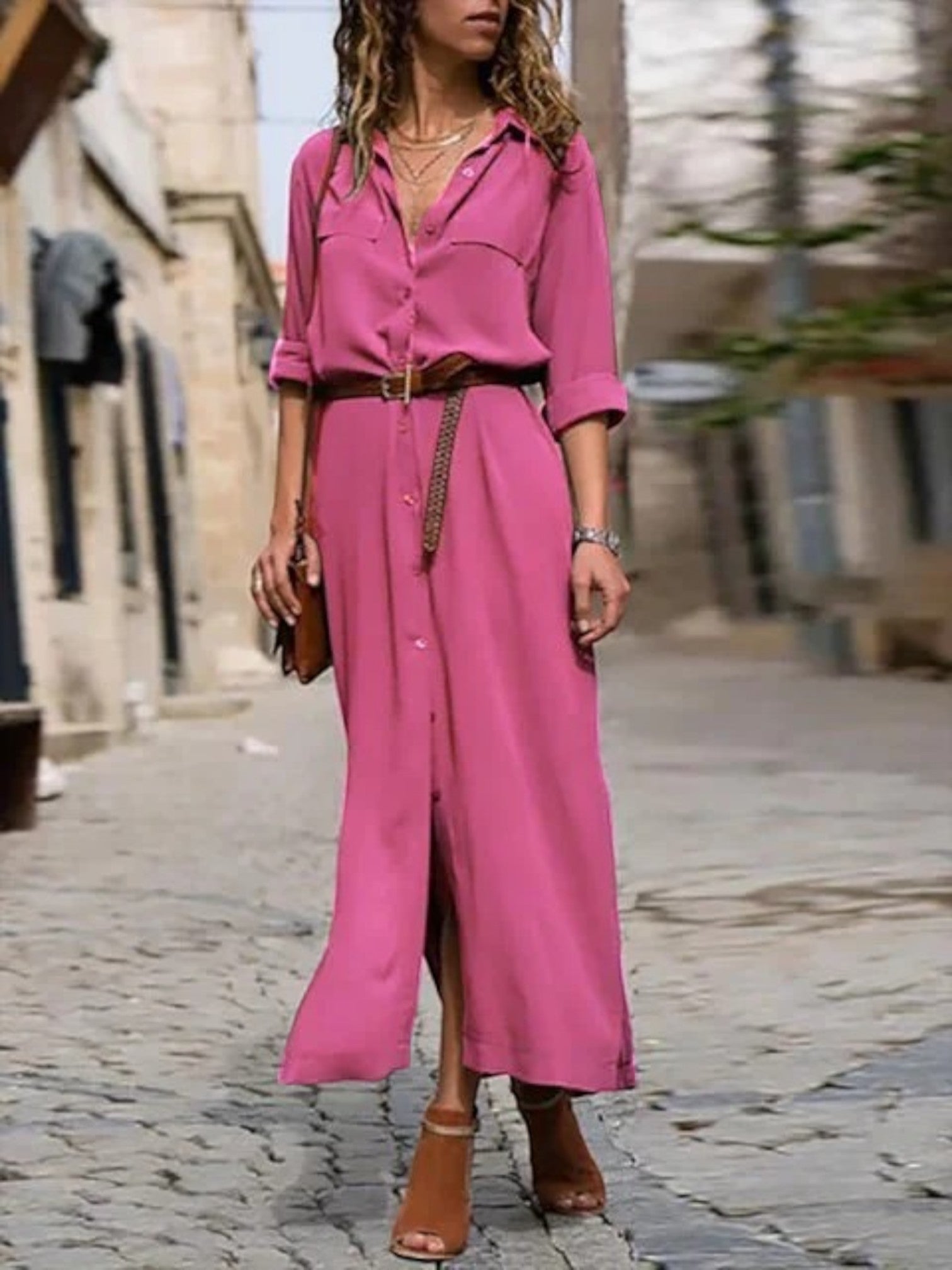 Vienna | Zomerse Blousejurk Dames