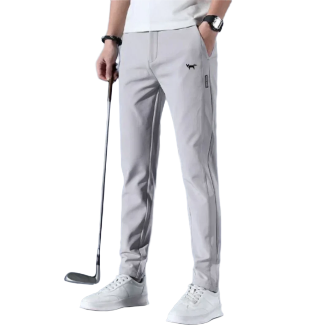 Lange Golf Broek Met Stretch Voor Heren - Aimen