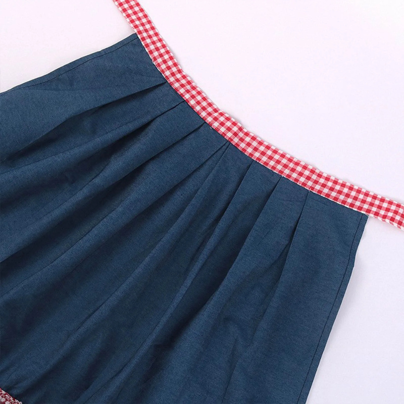 Klassieke Oktoberfest Dirndljurk | Blauw