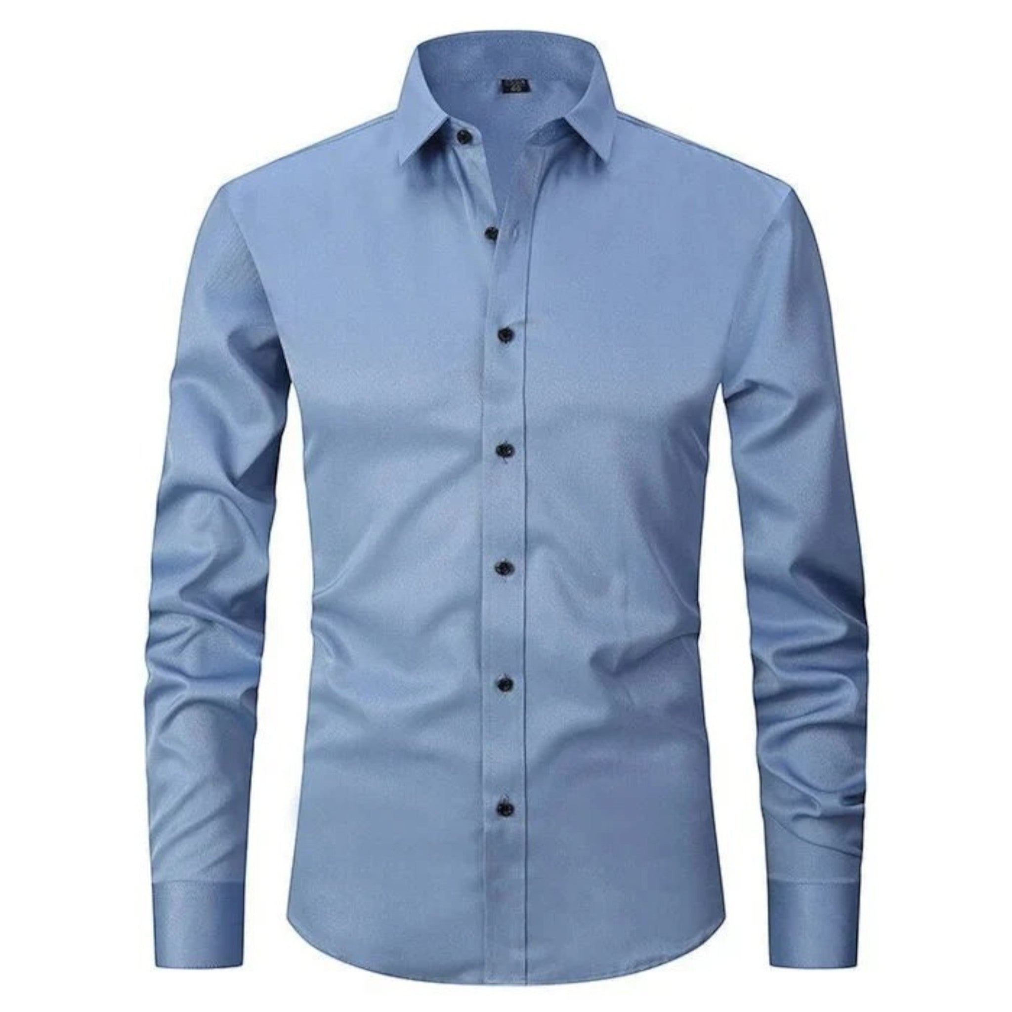 Lucas | Casual Heren Overhemd Met Stretch | Lange Mouwen