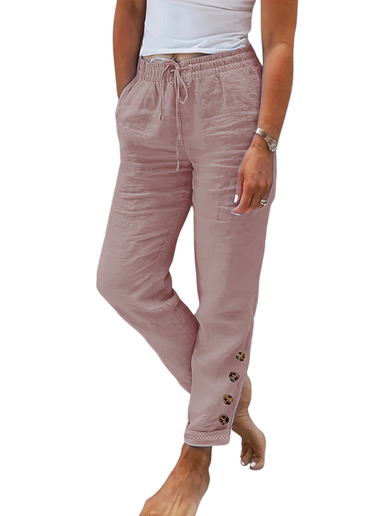 Elegante Lichtgewicht Dames Broek