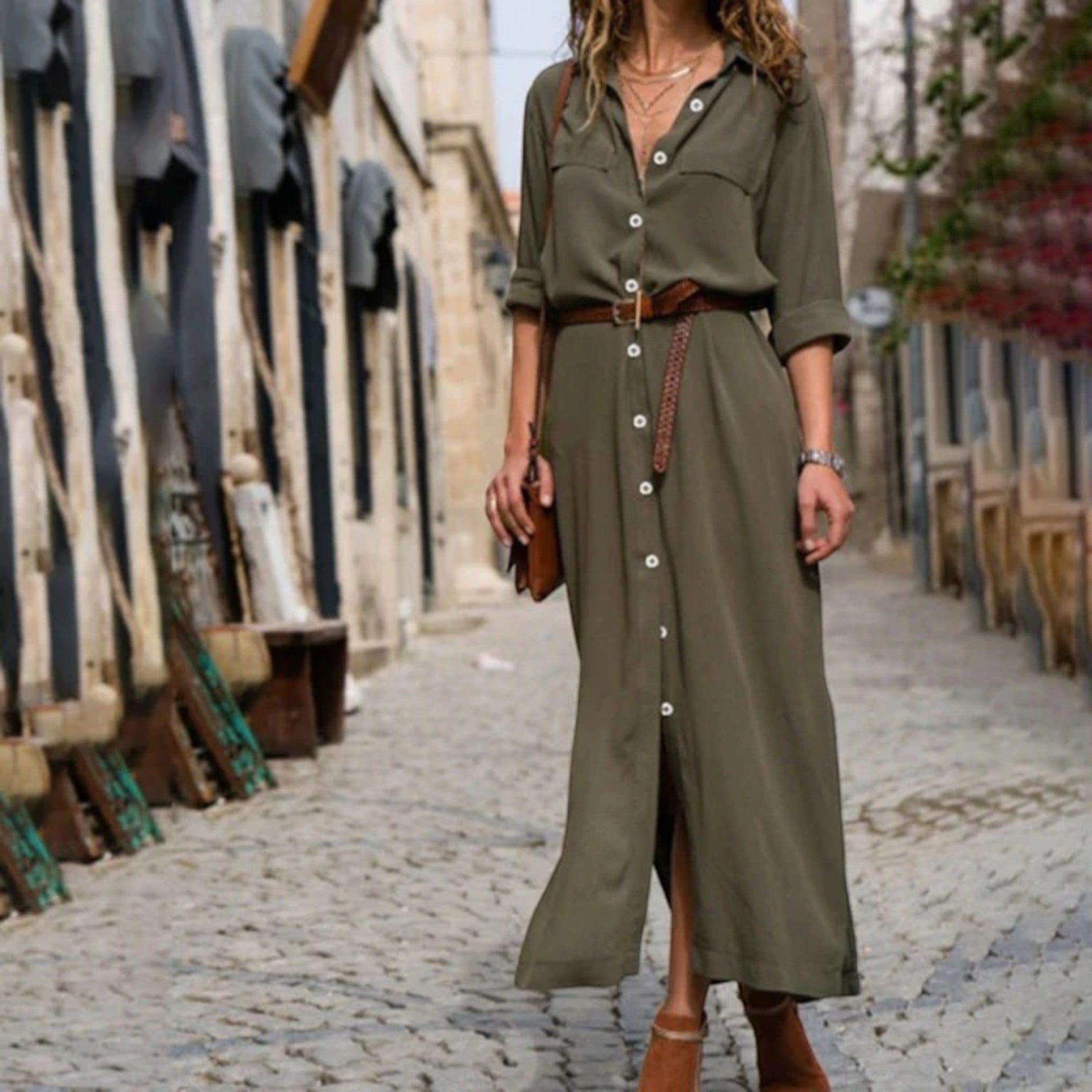 Vienna | Zomerse Blousejurk Dames