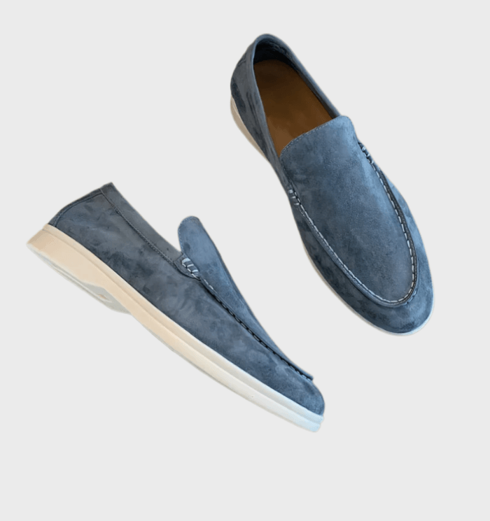 Suede Loafers Voor Heren - Assandro