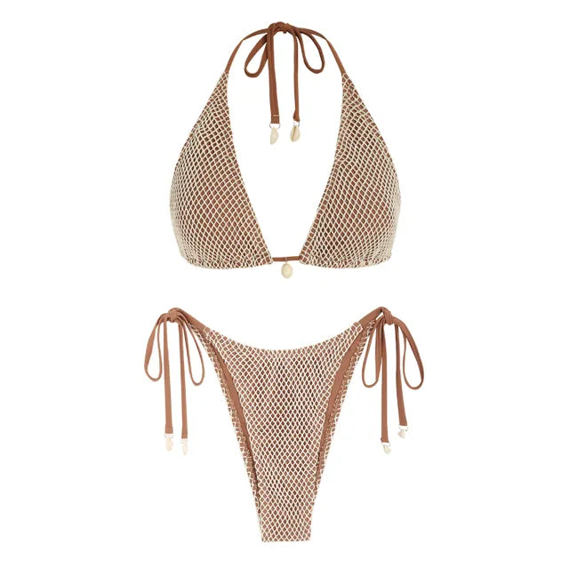 Emma -Stijlvolle Bikini Met Felle Kleuren