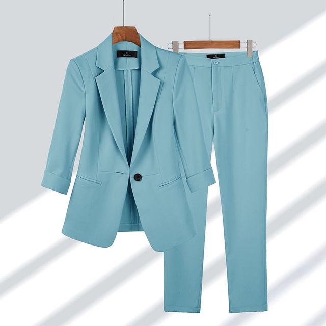 Stijlvol Damespak Blazer & Broek - Dana