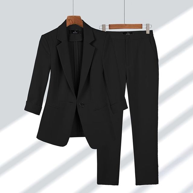 Stijlvol Damespak Blazer & Broek - Dana
