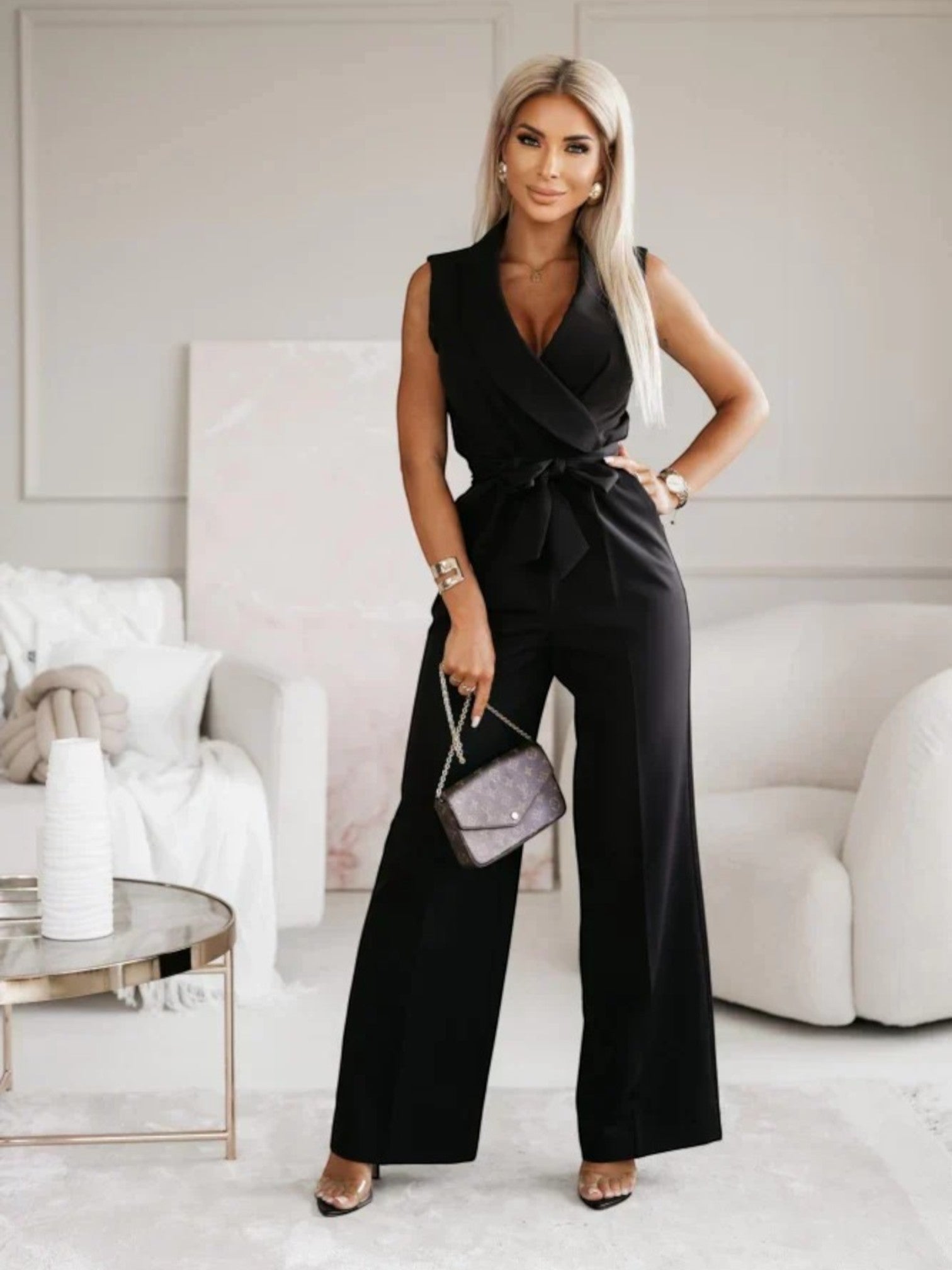Margaux | Stijlvolle Mouwloze Jumpsuit