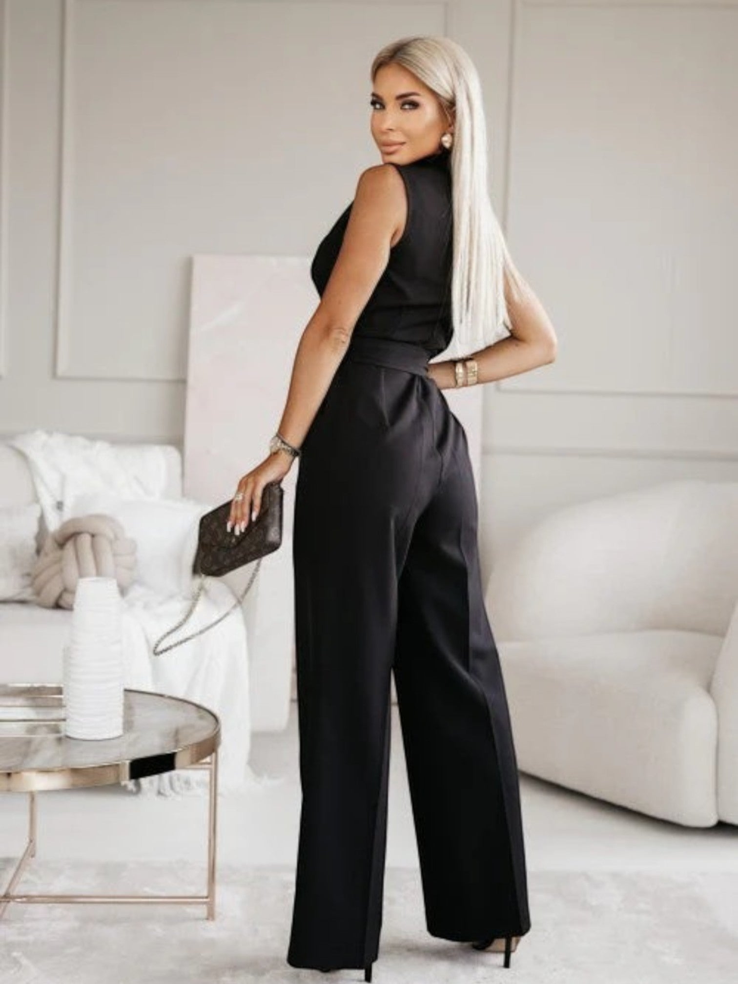 Margaux | Stijlvolle Mouwloze Jumpsuit