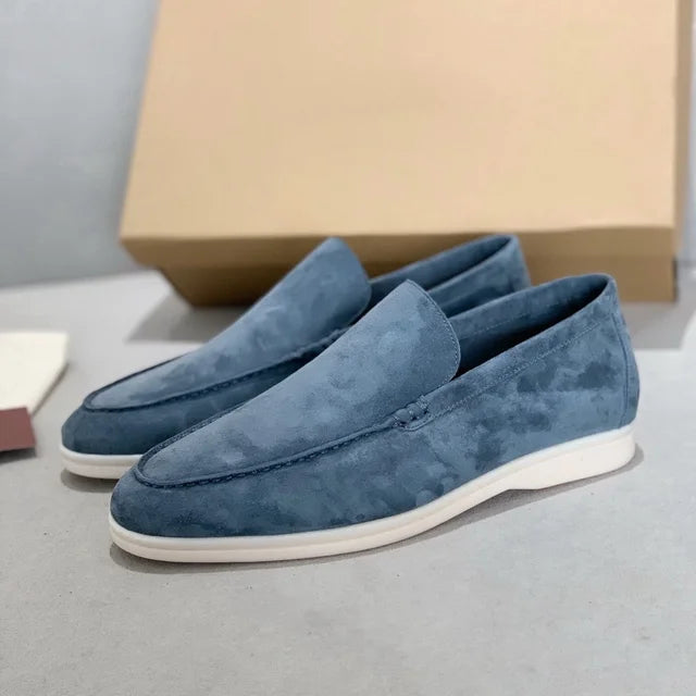 Suede Leren Loafers Voor Heren - Steve's