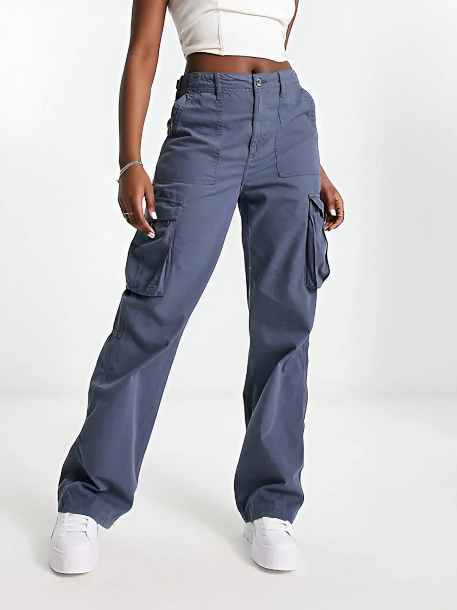 Coralie | Stijlvolle Cargo Broek Met Verstelbare Taille