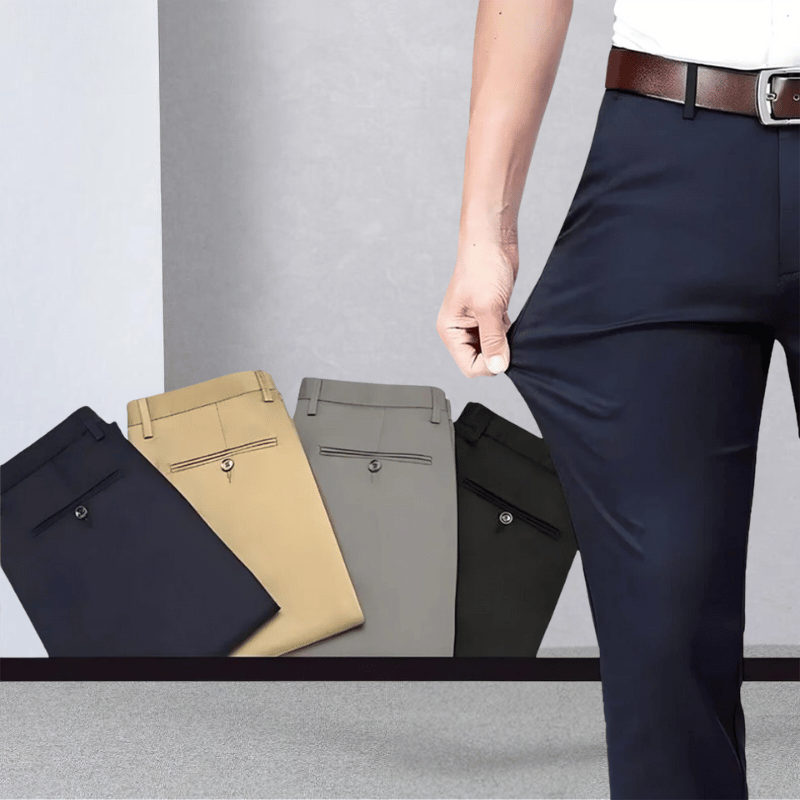 Pantalon Broek Met Stretch Voor Heren - Baron