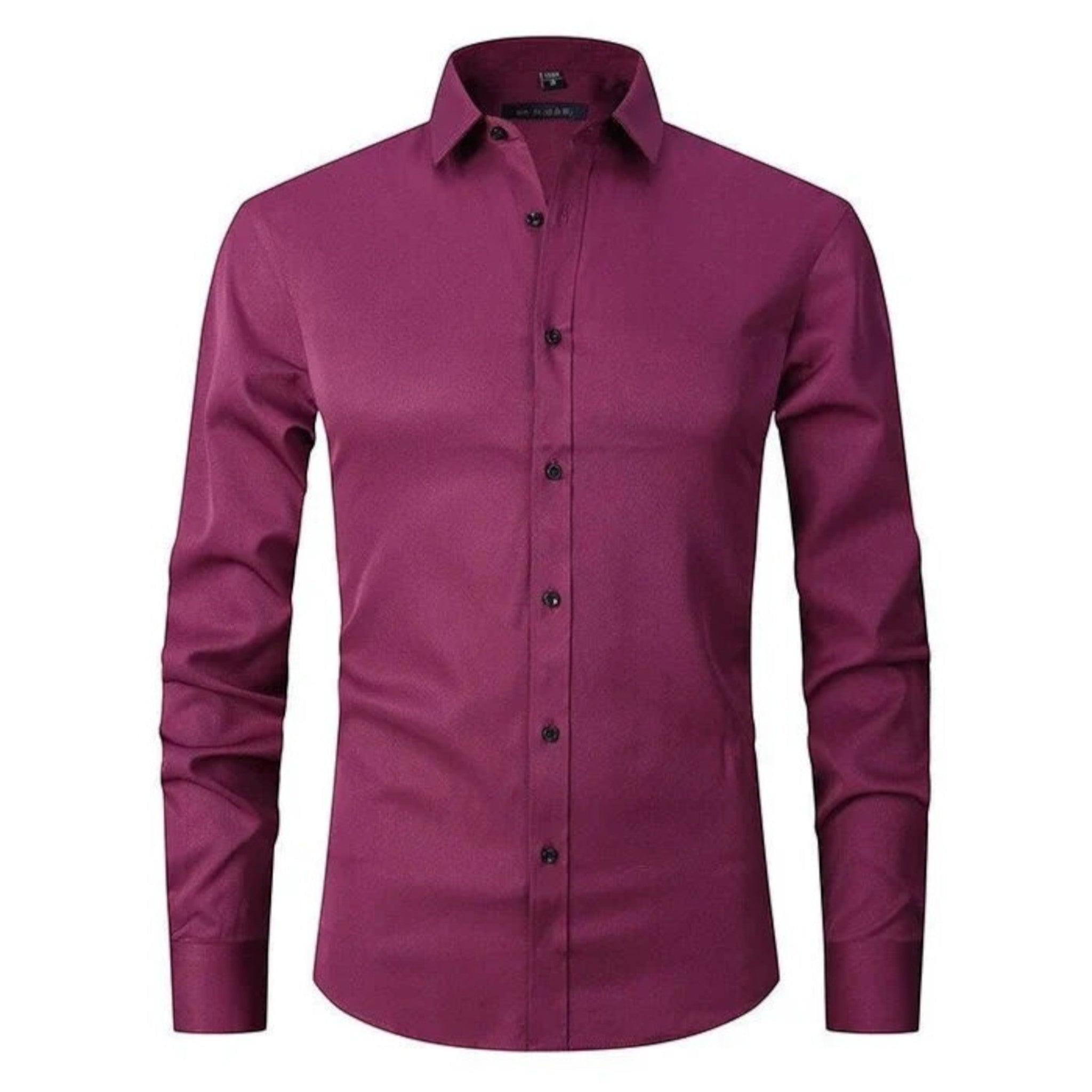 Lucas | Casual Heren Overhemd Met Stretch | Lange Mouwen