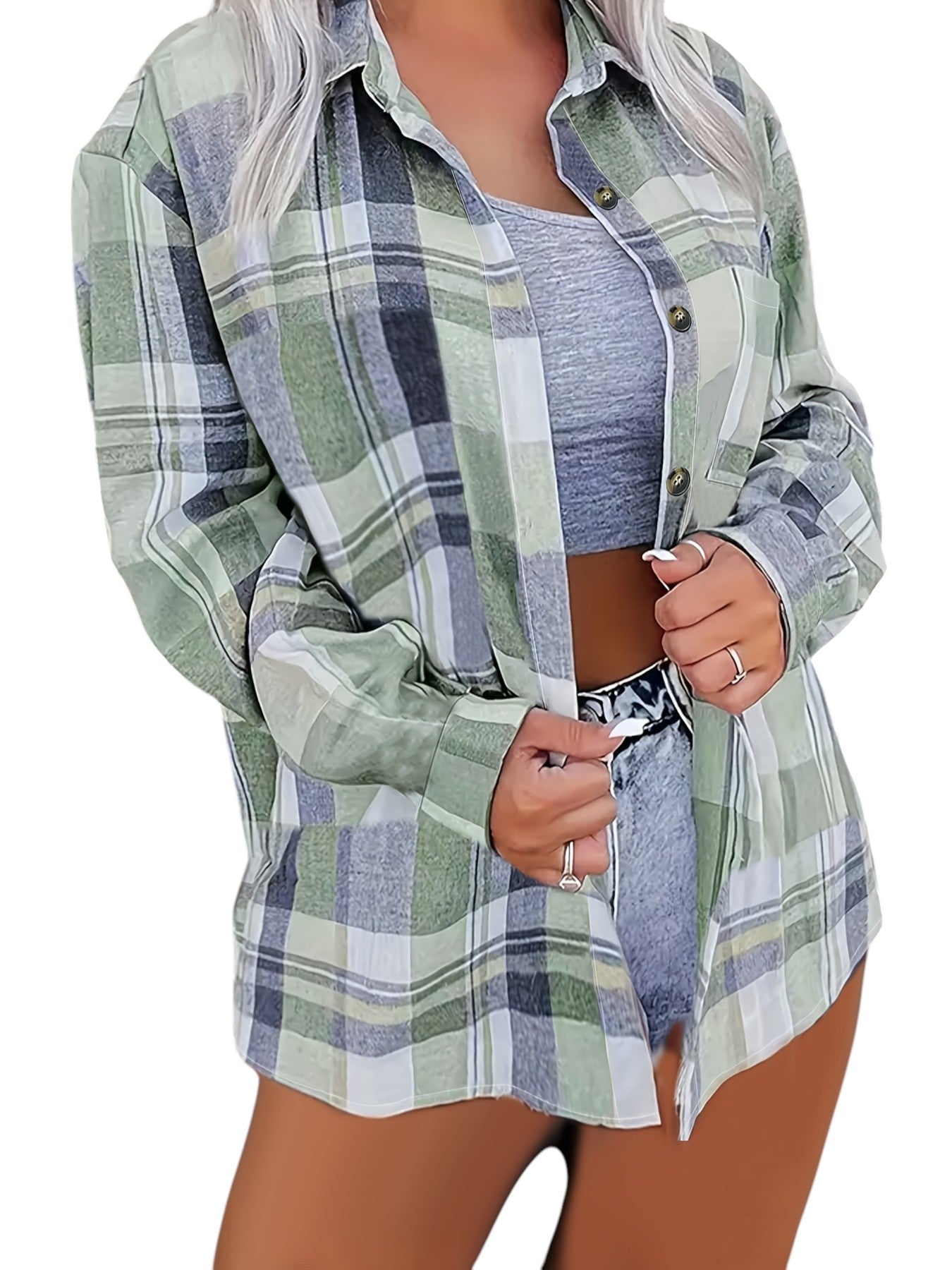 Casual Blouse Met Lange Mouwen Dames
