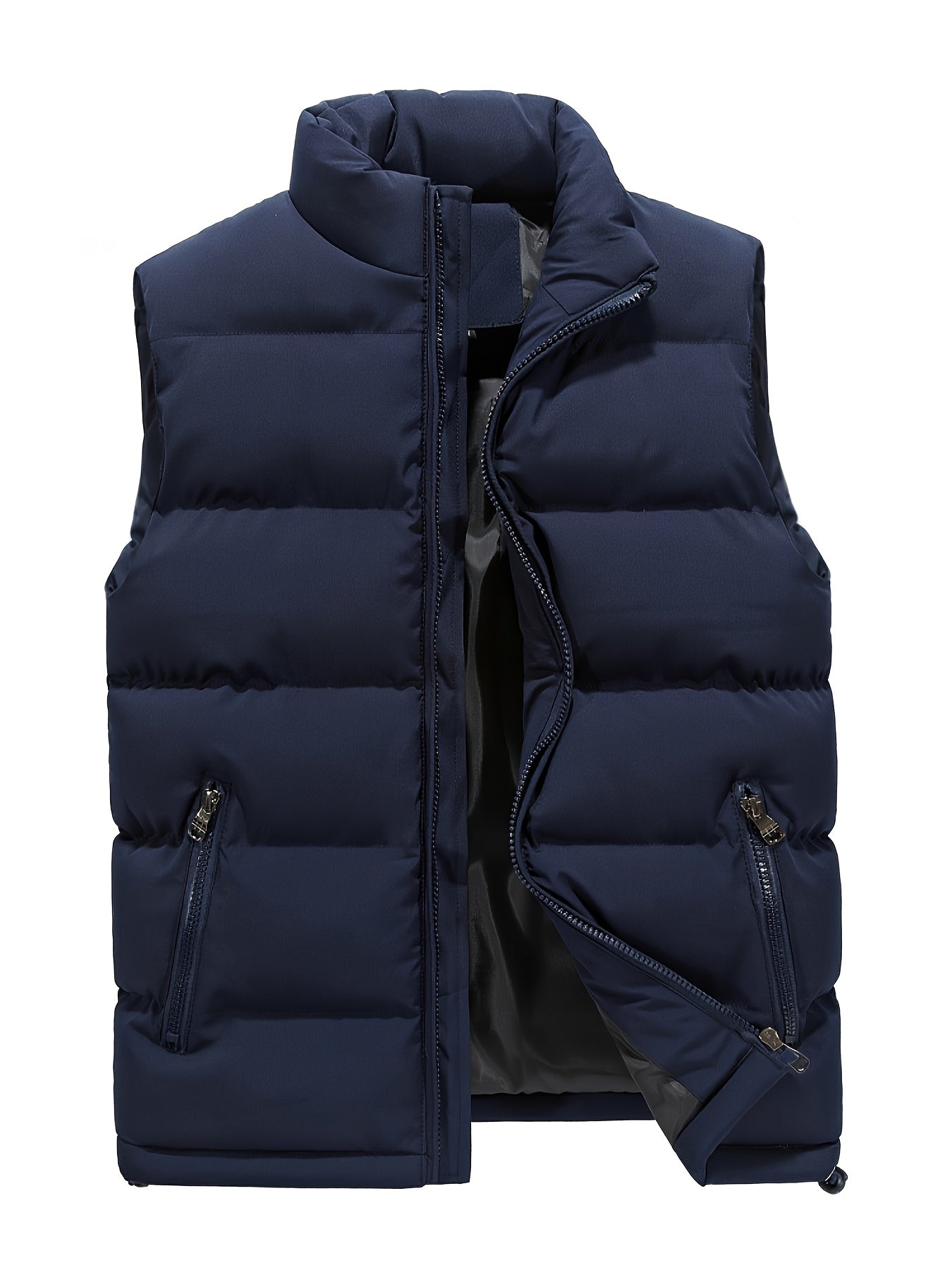 Casual Heren Bodywarmer Effen Kleuren