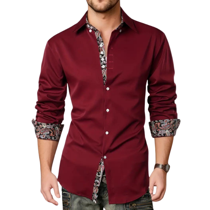 Overhemd Voor Heren, Party Blouse - Leon
