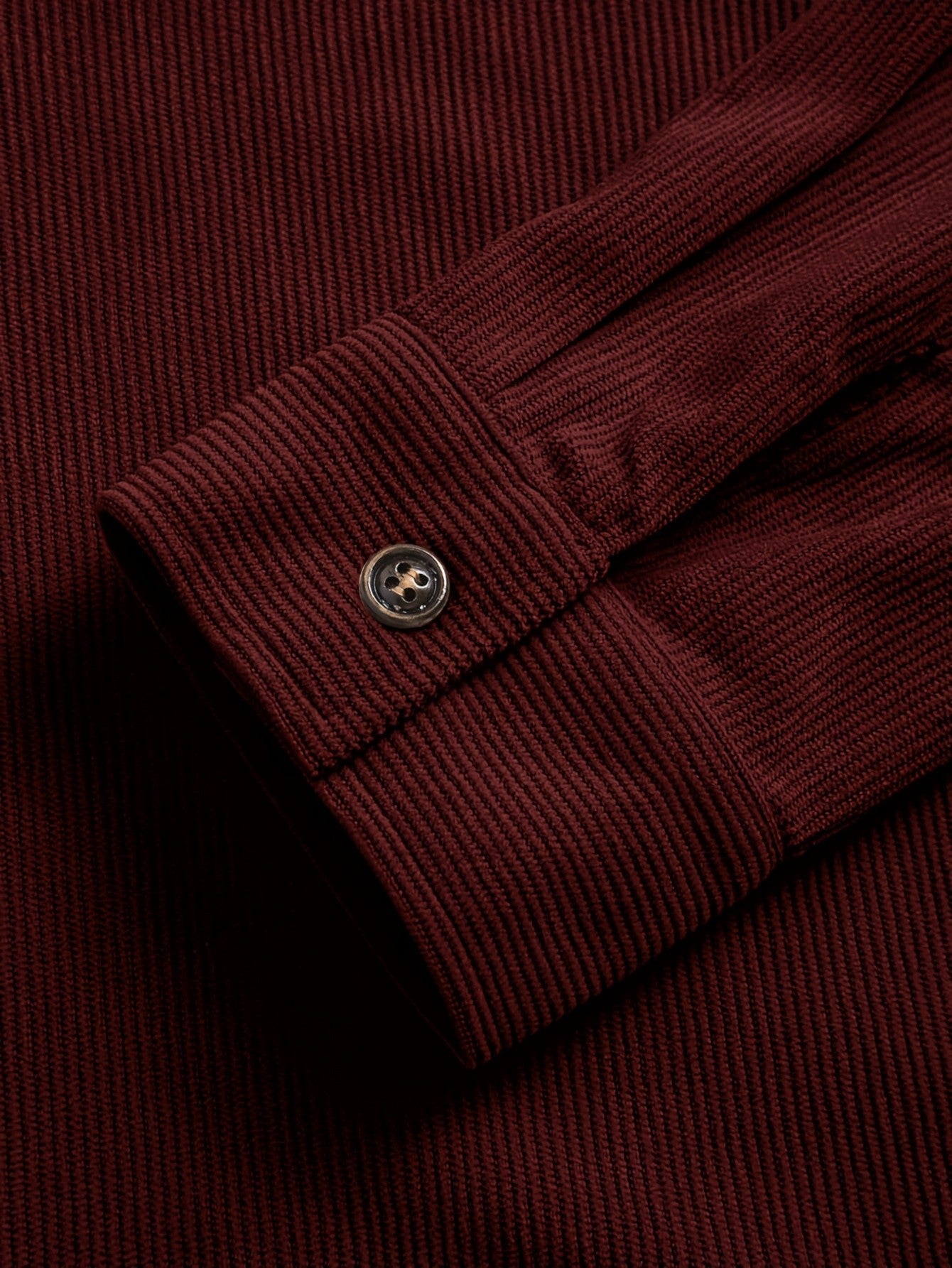 Heren Corduroy Spijker Blouse