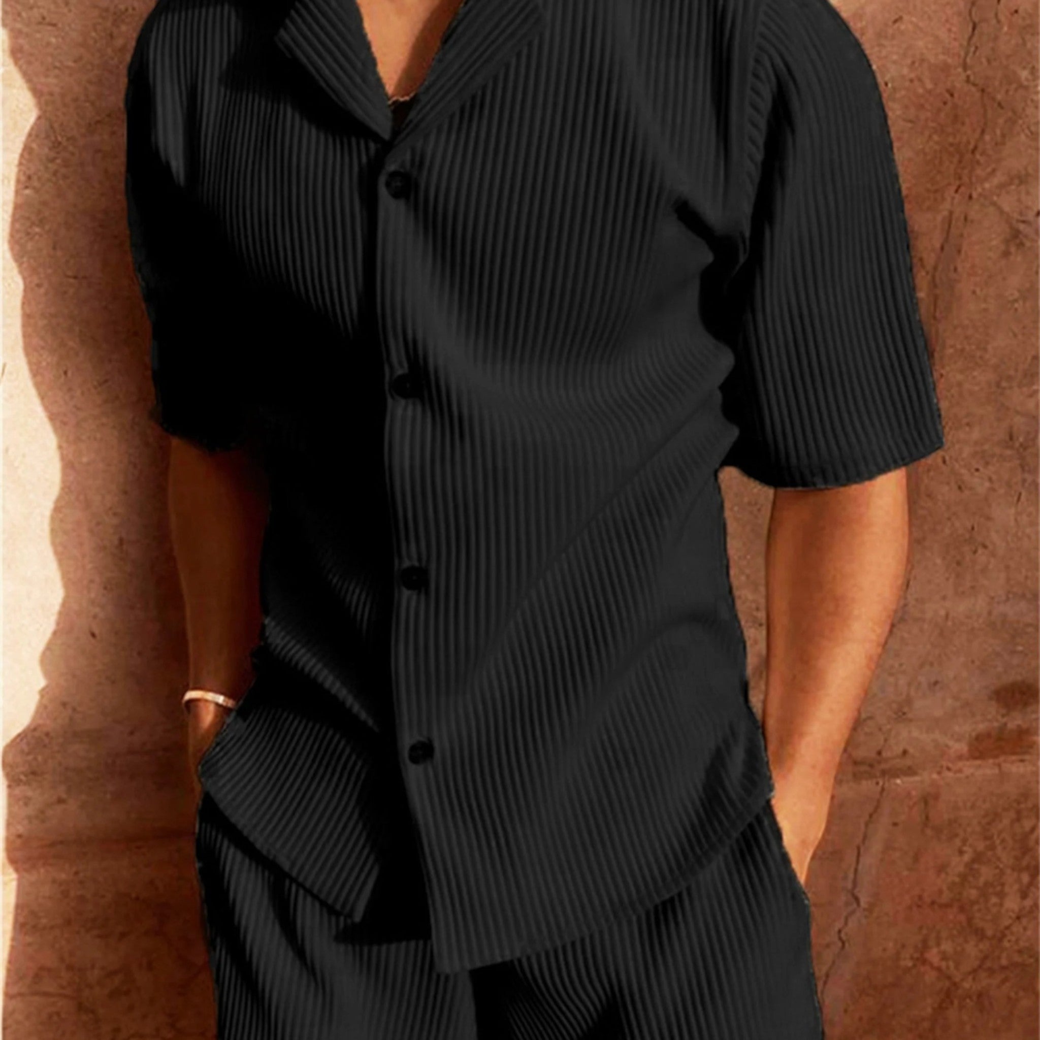 Ibiza | 2-delige Zomerset Heren | Overhemd & Shorts