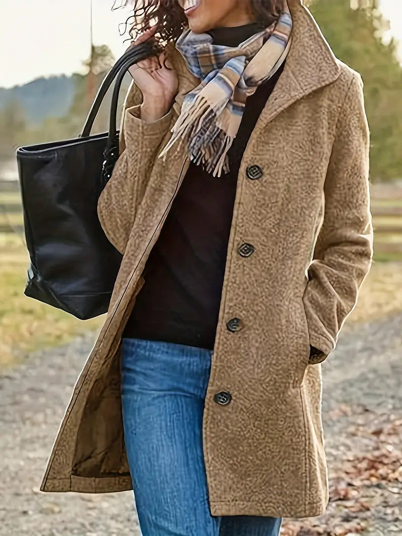 Stijlvolle Dames Jas Voor De Herfst & Winter
