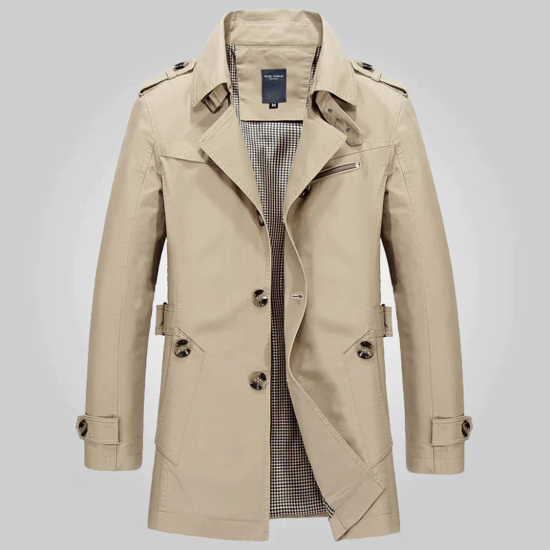 Stijlvolle Korte Trenchcoat - Nordfall