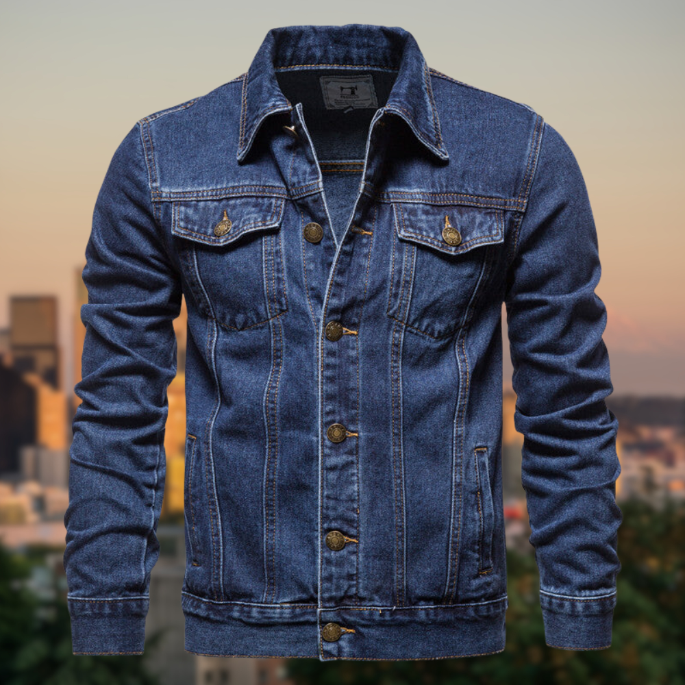 Casual Denim Jacket Heren - Daniel's